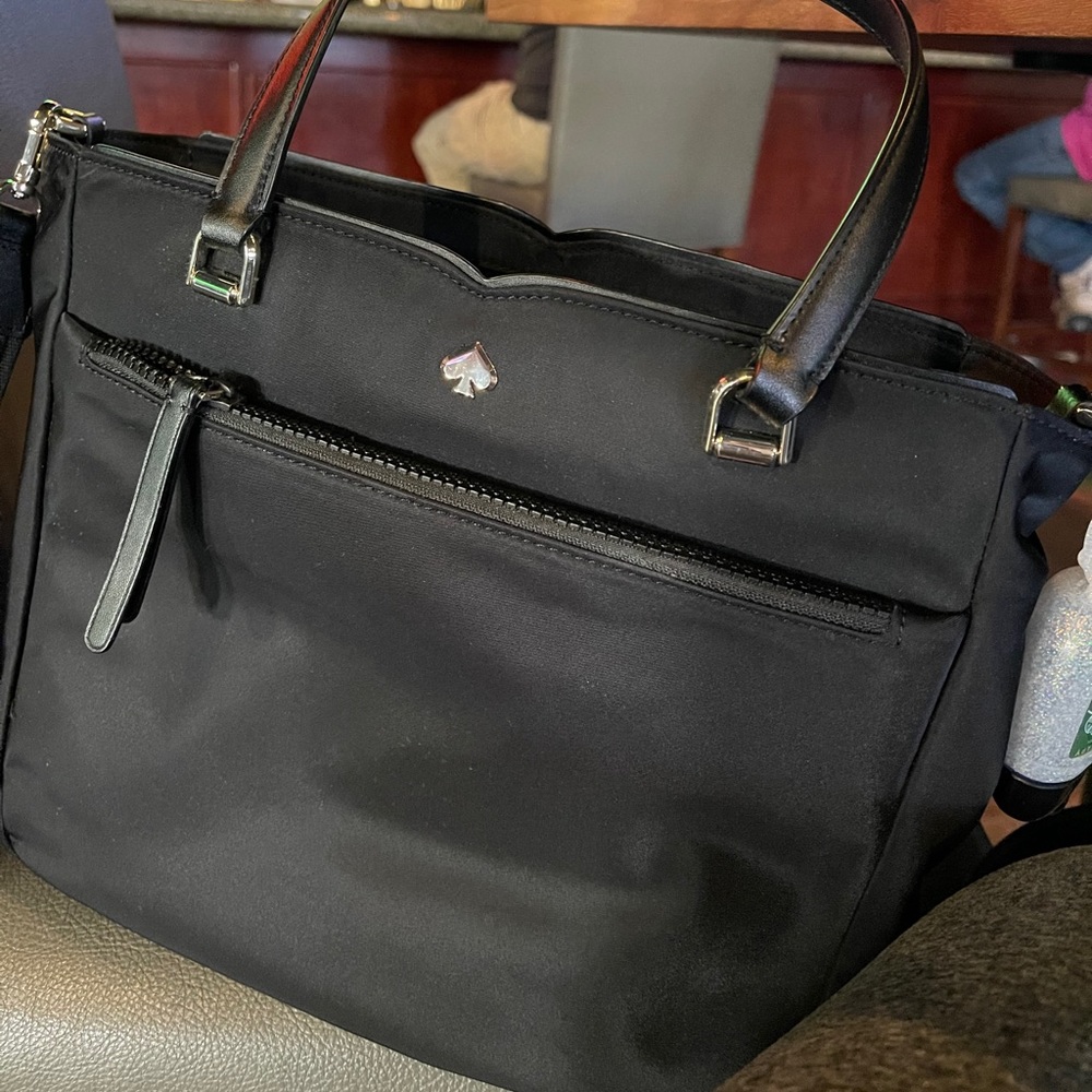 Black w Gold Hardware Kate Spade